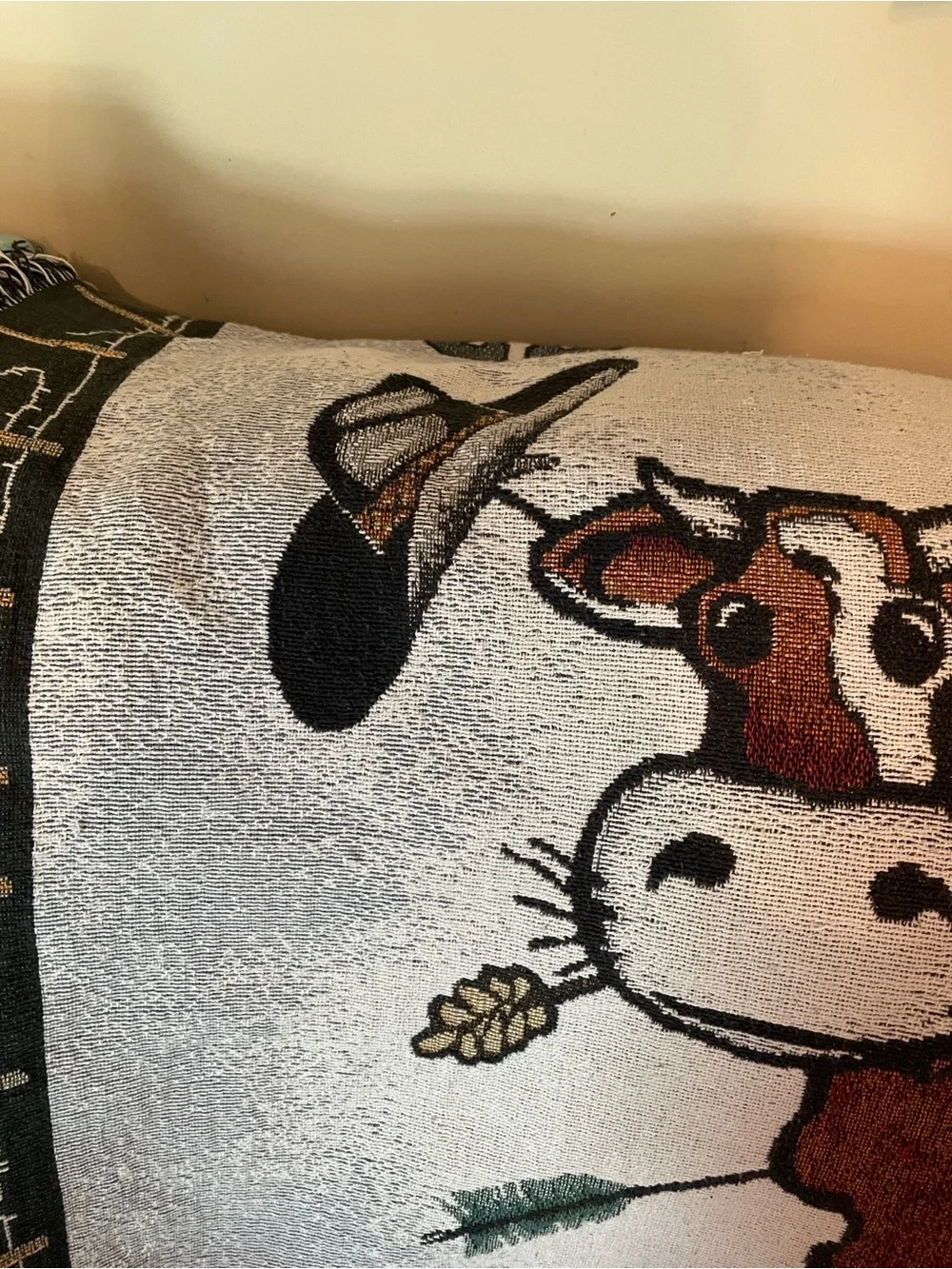 Western ,Rustic .Cowboy Tapestry Throw